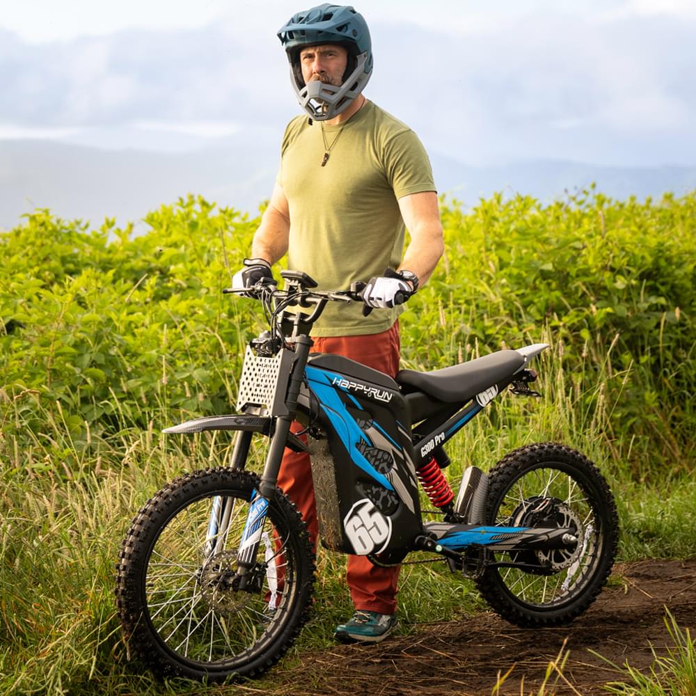HappyRun 6500W High Performance 50 MPH G300 Pro E-Bike