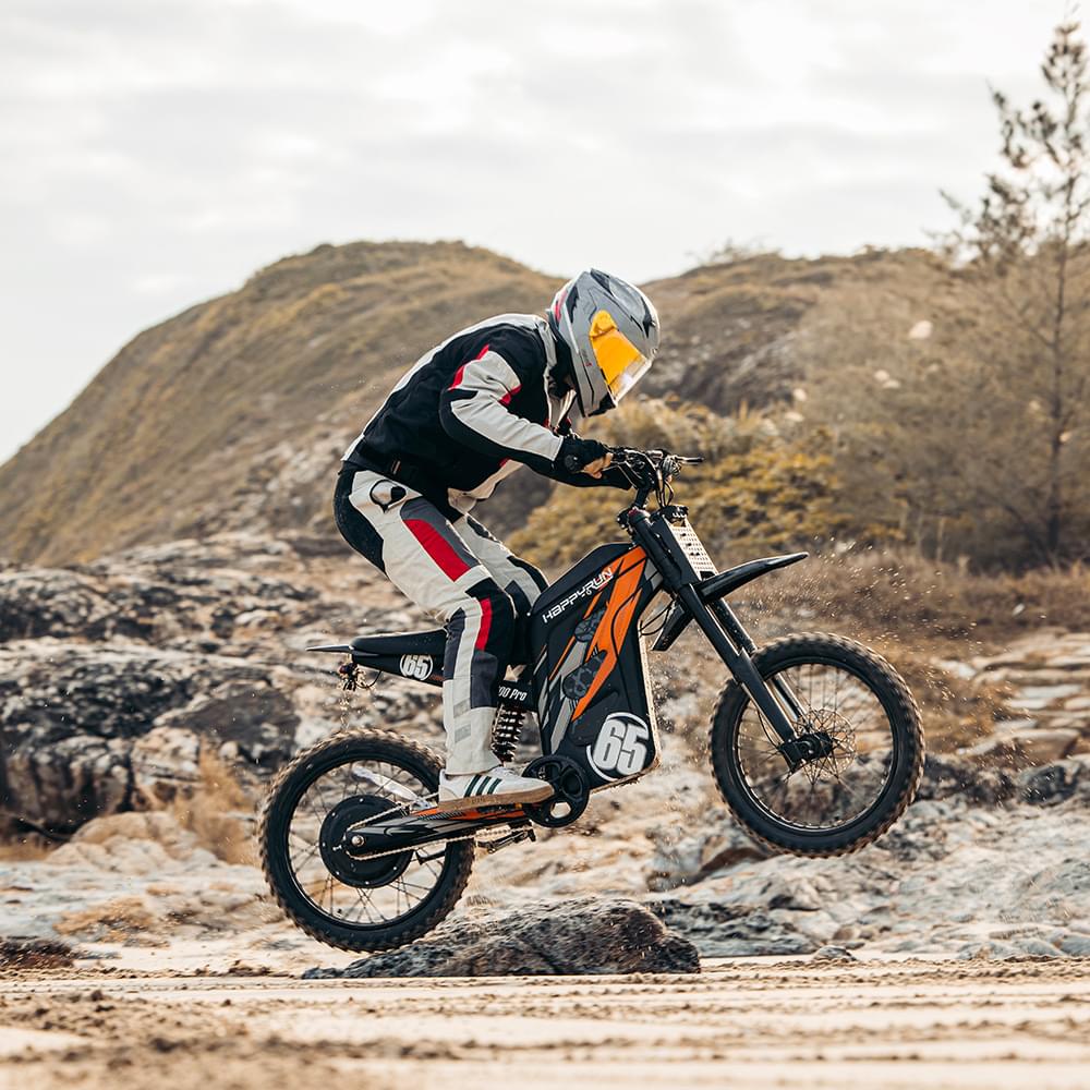 HappyRun 72V G300 Pro Electric Dirt Bike
