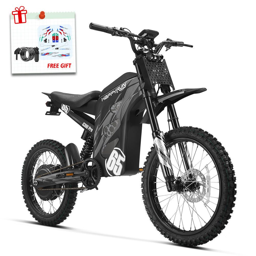 HappyRun 6500W Electric Dirt Bike G300 Pro