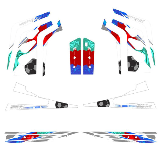 G300 Pro Champion Edition Stickers Kit