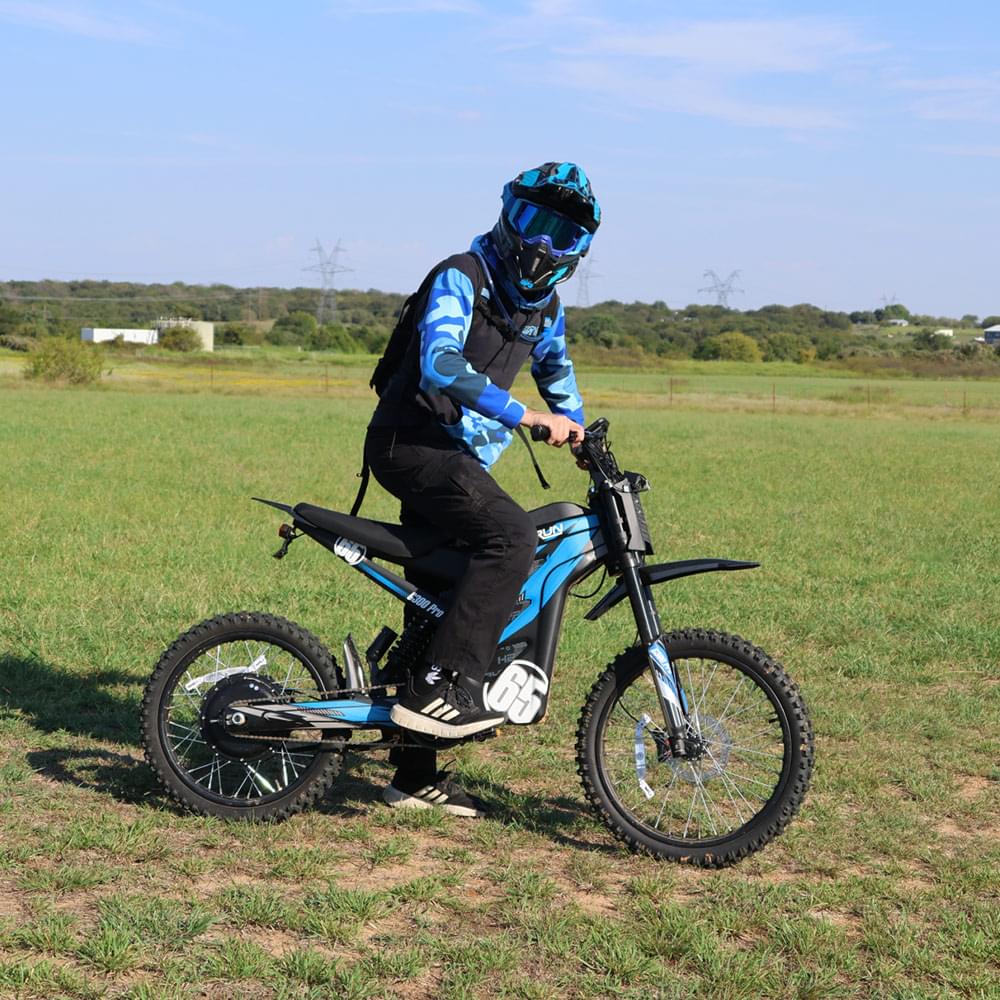 G300 Pro 6500W Peak Power 50 MPH Electric Dirt Bike