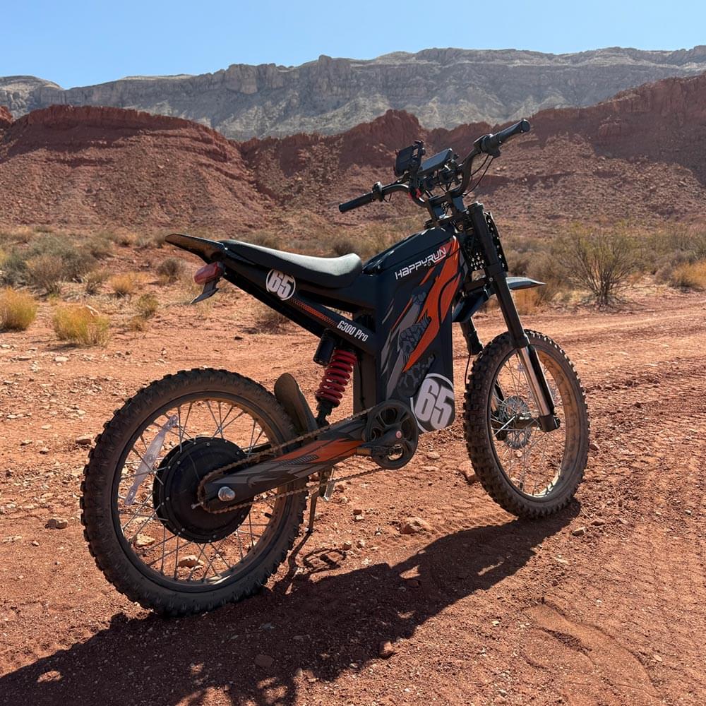 G300 Pro 6500W Peak Power All Terrain Electric Dirt Bike